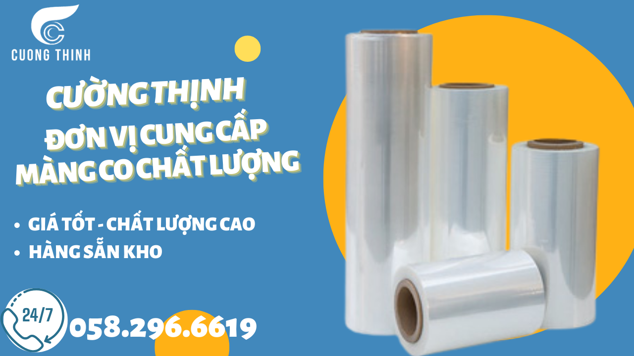 Cường Thịnh- Đơn vị cung cấp màng co nhiệt