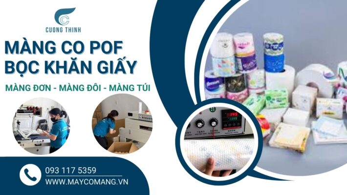 Màng co POF bọc khăn giấy