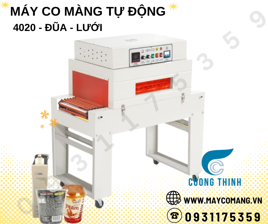 Máy co màng PVC - POF 4020 - 4535