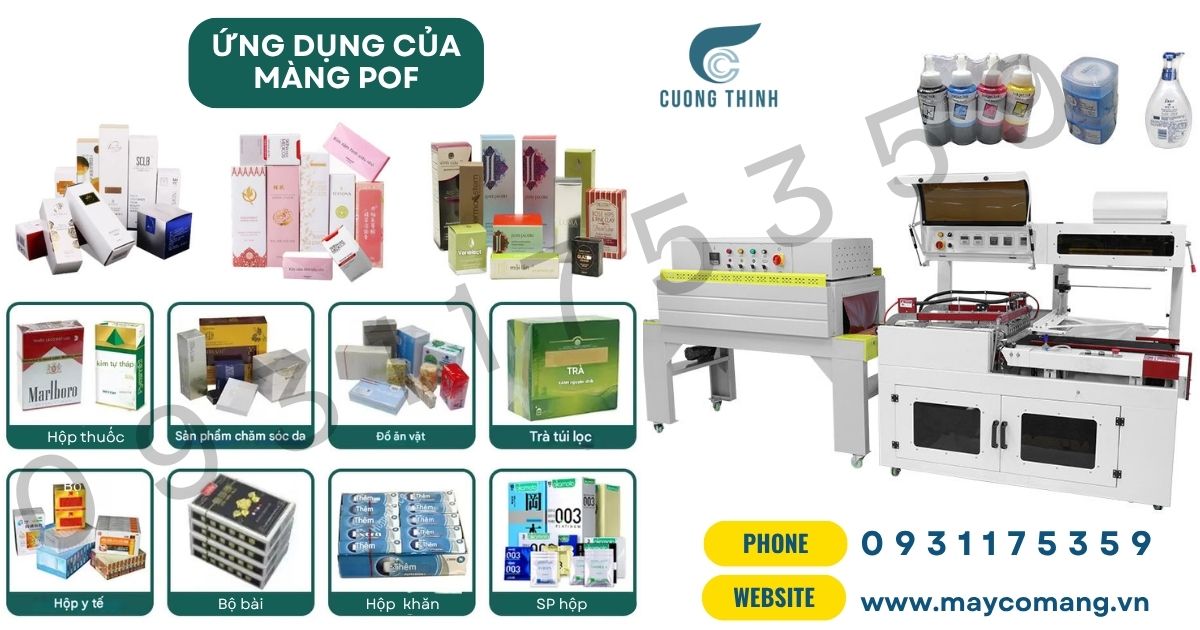 Ứng dụng màng co POF