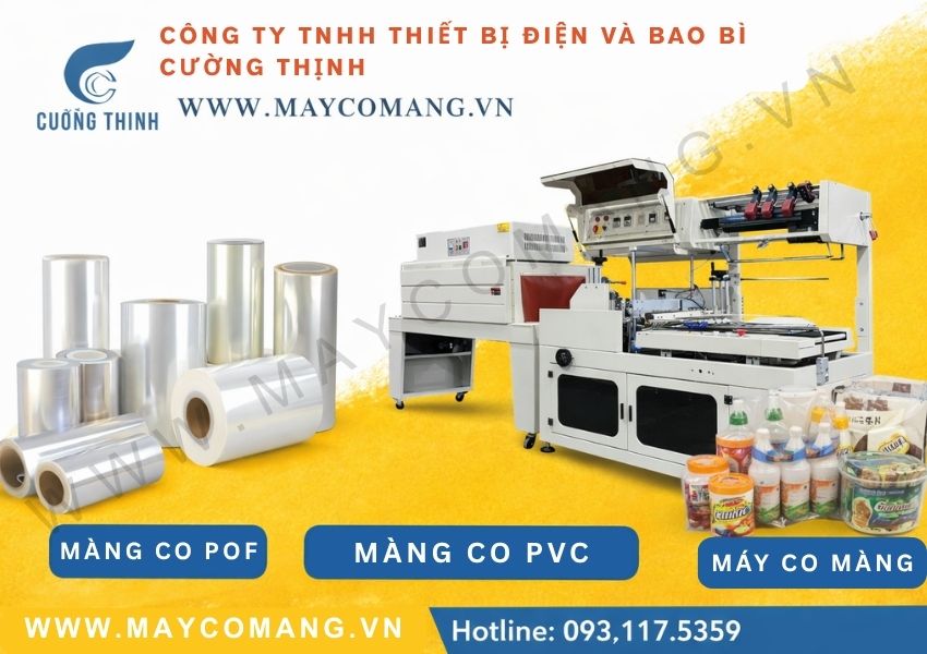 Cường Thịnh - Đơn vị cung cấp màng co và máy bọc màng co tự động bọc hộp sâm