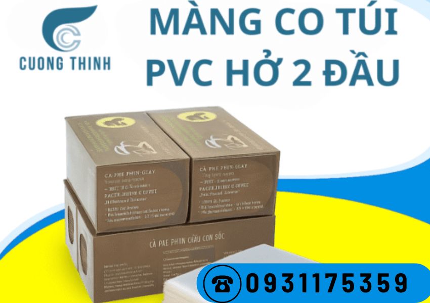 Màng co túi PVC hở 2 đầu