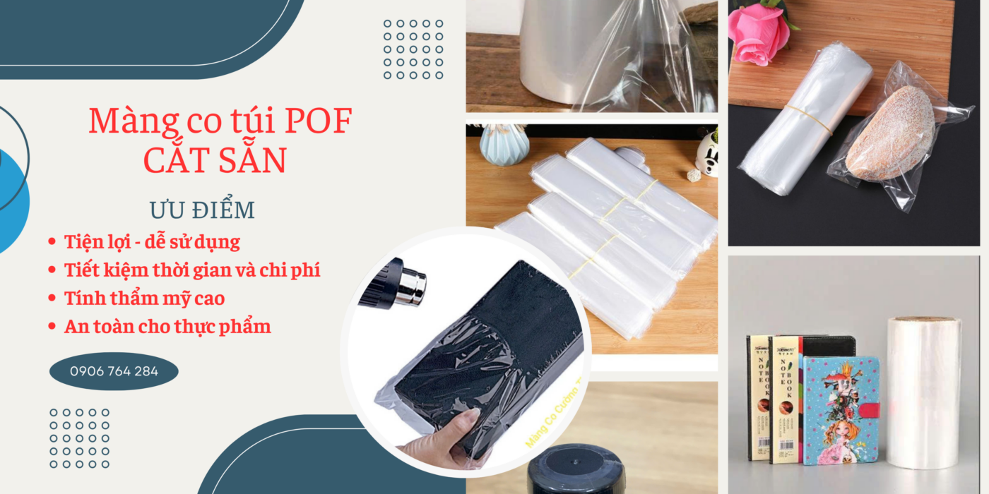 màng co túi POF cắt sẵn