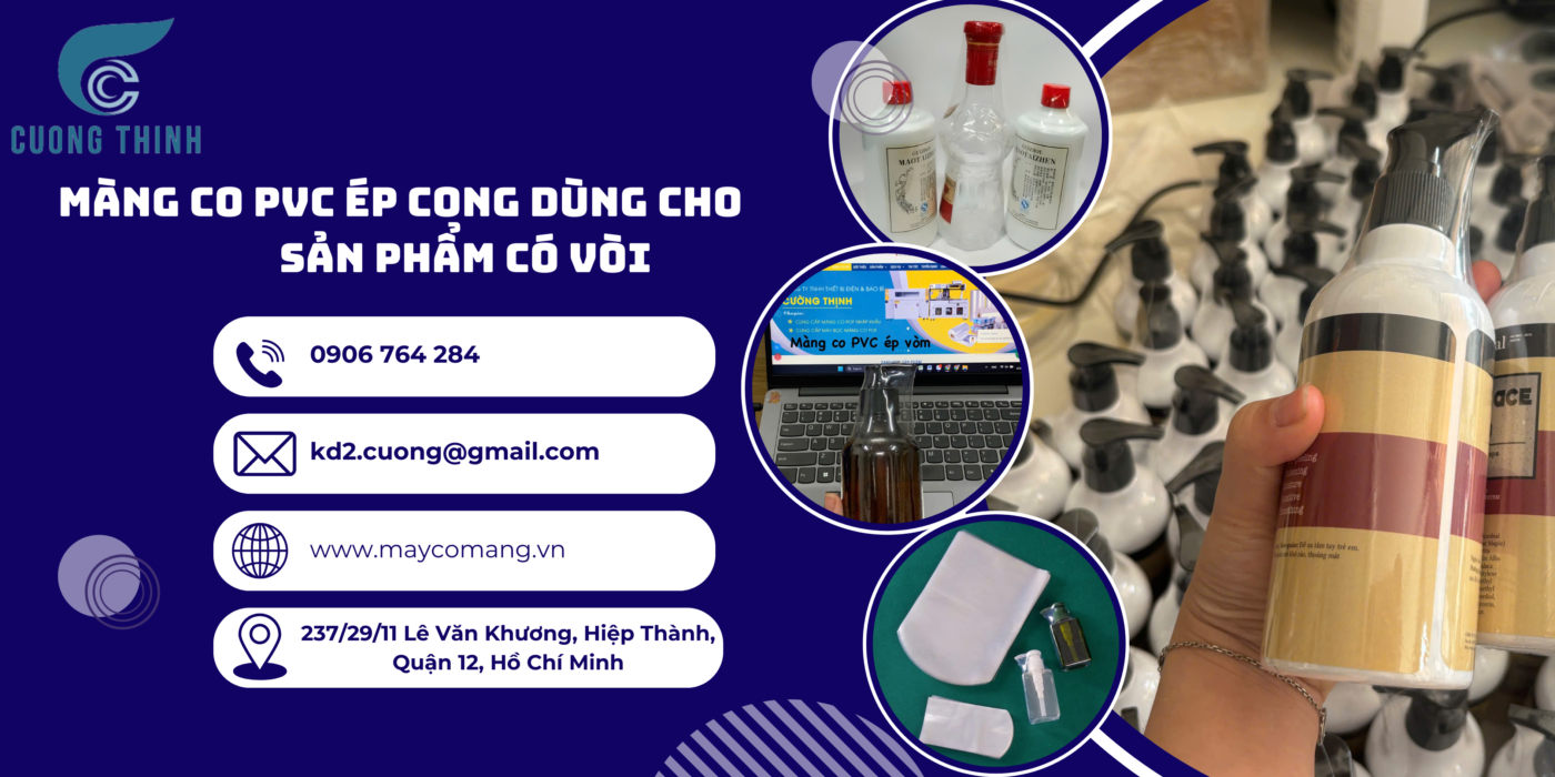 màng co cho chai có vòi