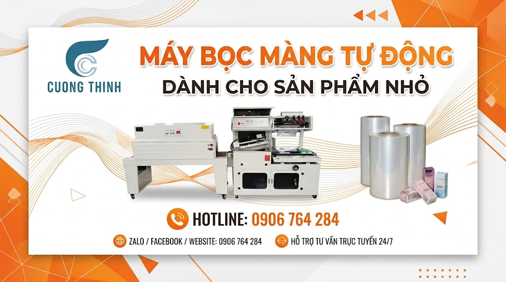 máy bọc màng co tự động