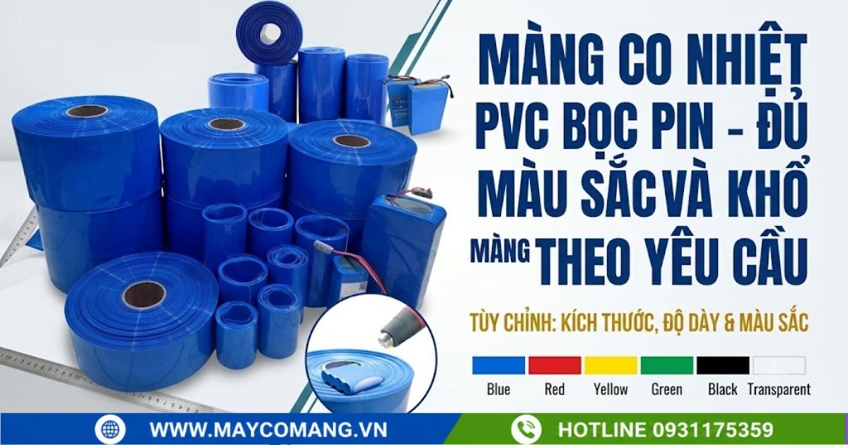 Màng co nhiệt PVC bọc pin