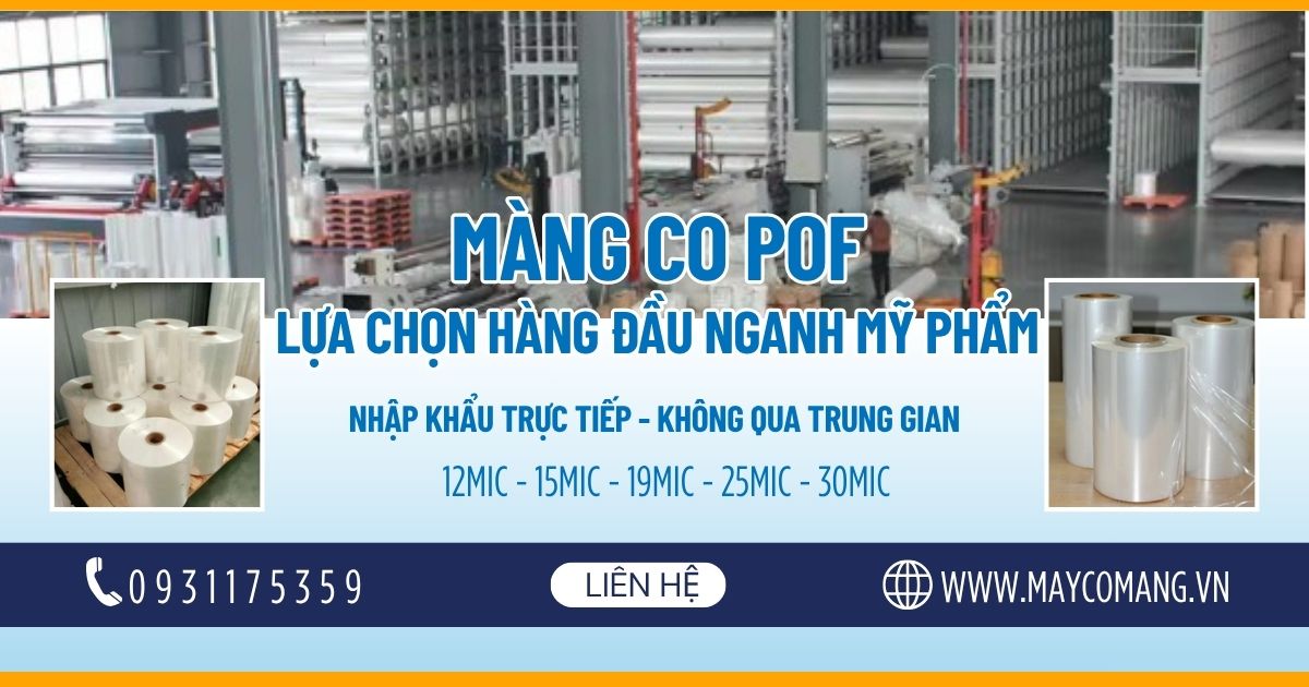 Bộ máy hàn miệng túi dập chân và máy co màng sẵn kho HCM và Hà Nội