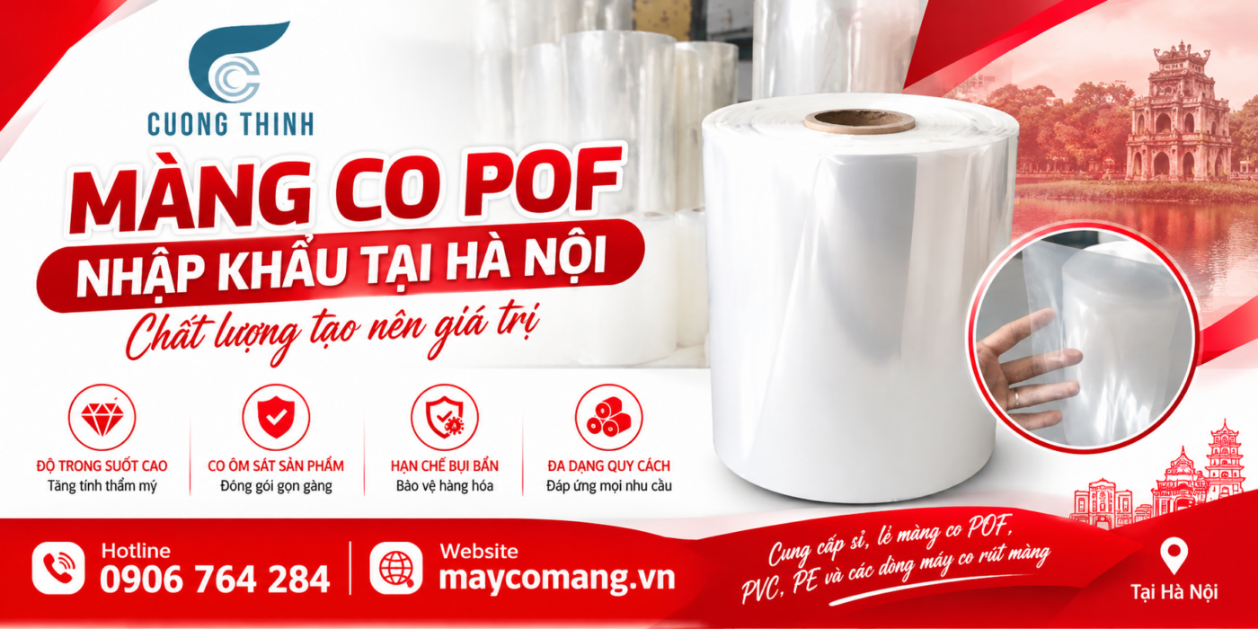 màng co pof nhập khẩu tại Hà Nội