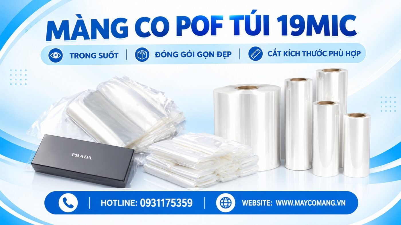 Màng co túi pof 19mic